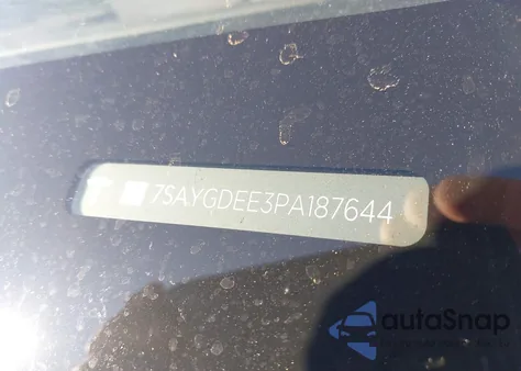 2023 Tesla Model Y Awd/Long Range Dual Motor All-Wheel Drive из США, поврежденный, VIN 7SAYGDEE3PA187644